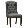Aahmad Charcoal Grey Dining Chair, Kd Online Discount