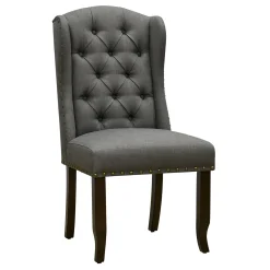 Aahmad Charcoal Grey Dining Chair, Kd Online Discount