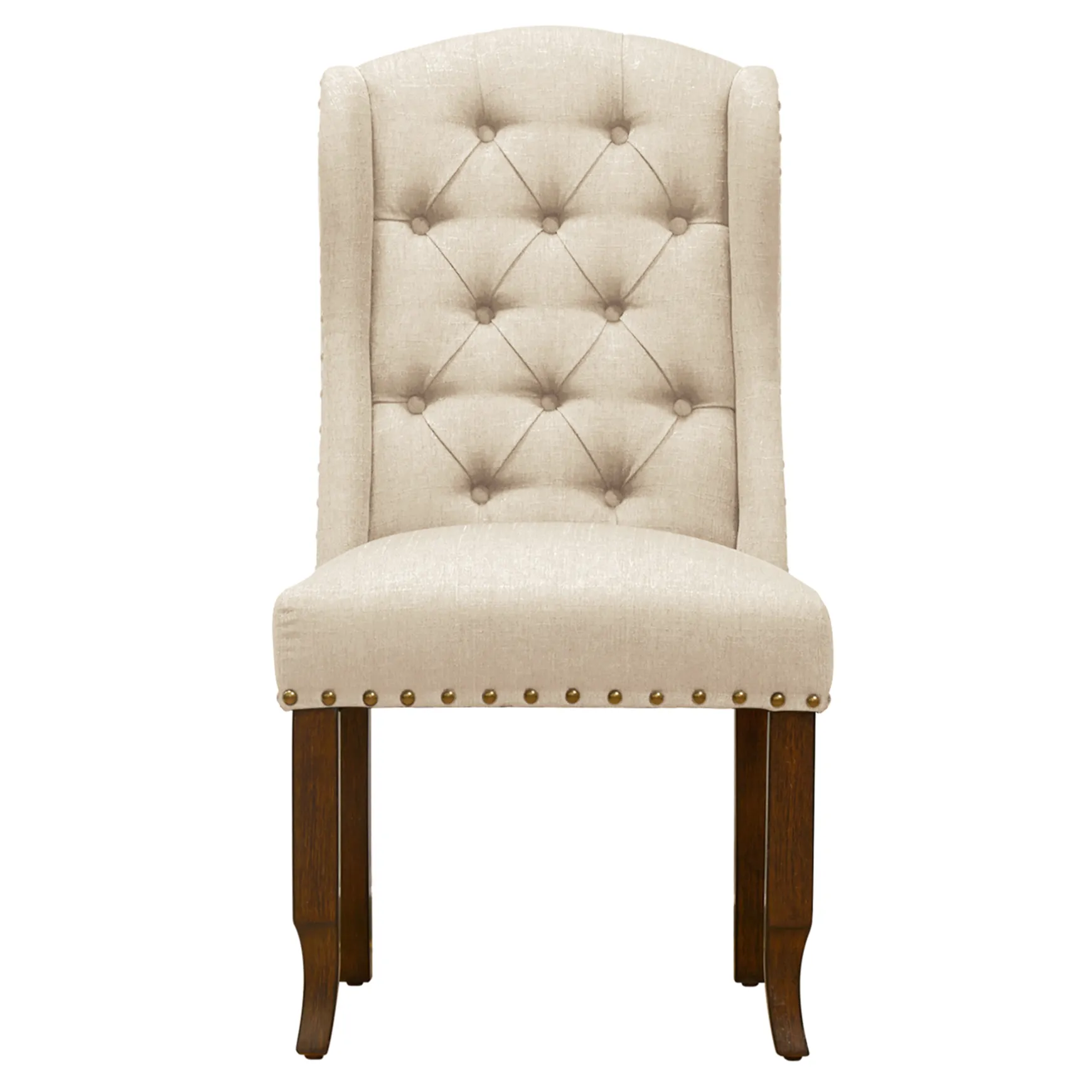 Aahmad Winged Dining Chair, Natural Online Discount