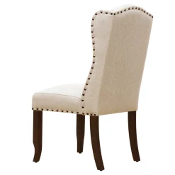 Aahmad Winged Dining Chair, Natural Online Discount