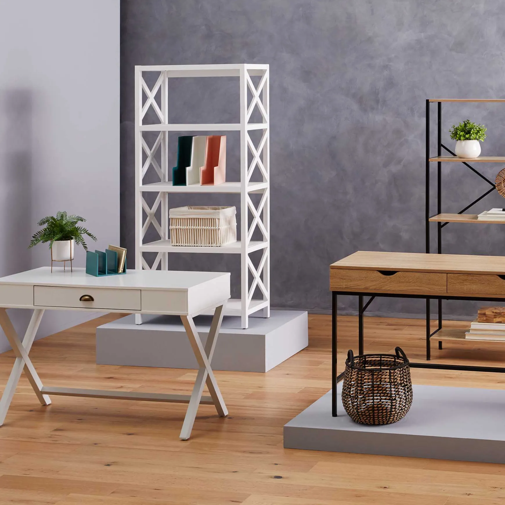 Adelaide White Bookshelf Gift Selection