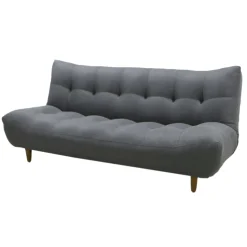 Arya Grey Fabric Tufted Sofa Bed Bargain Sale