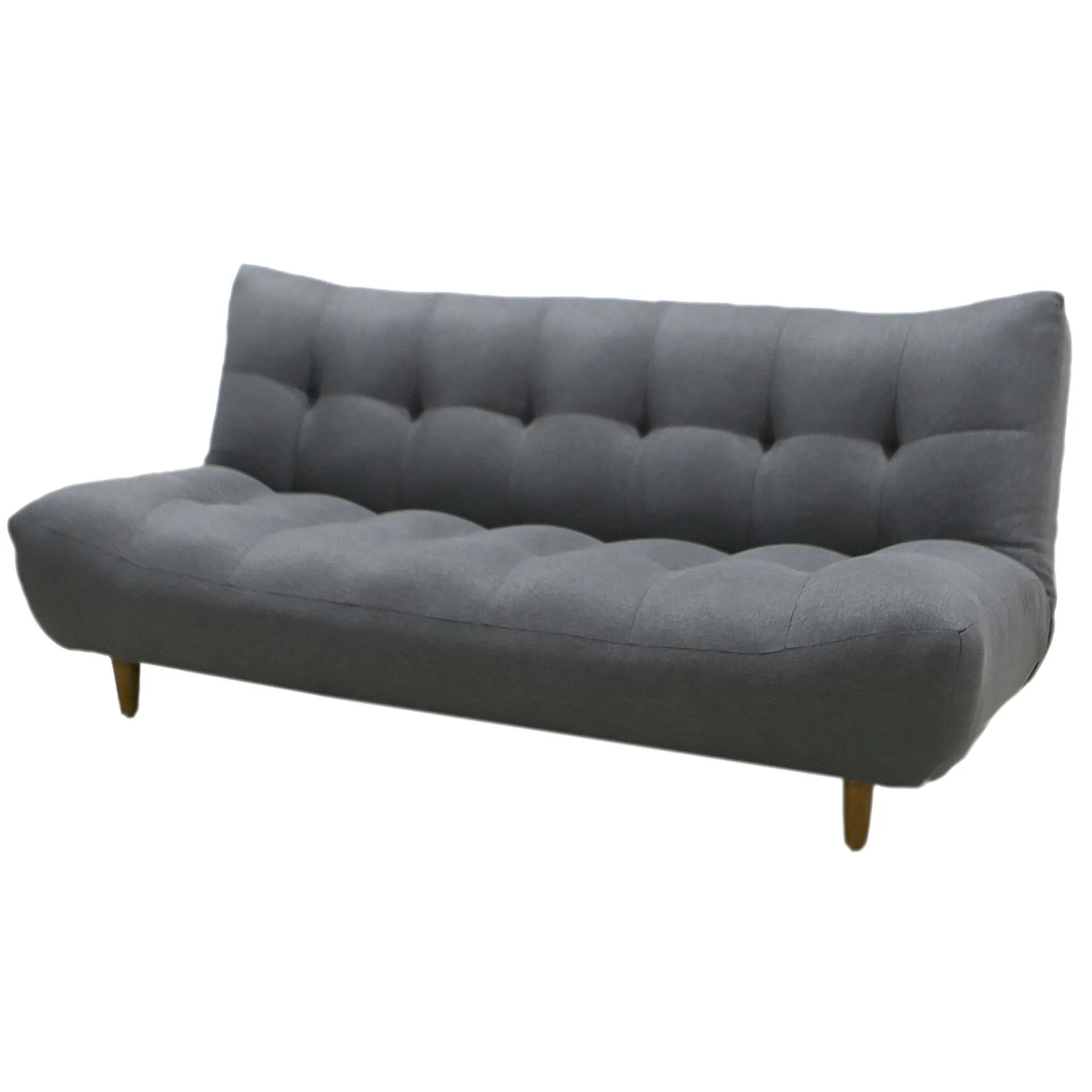 Arya Grey Fabric Tufted Sofa Bed Bargain Sale