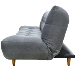 Arya Grey Fabric Tufted Sofa Bed Bargain Sale