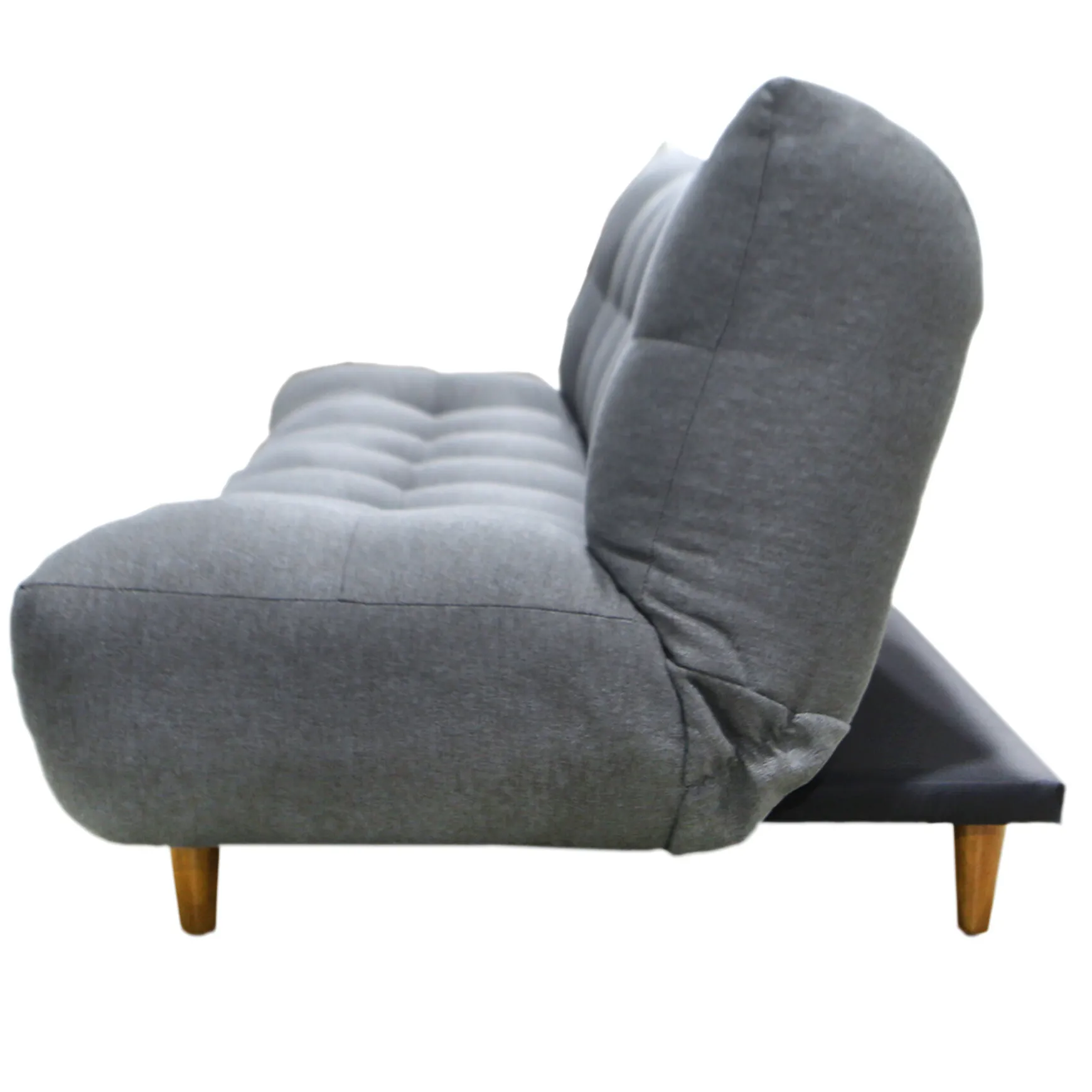 Arya Grey Fabric Tufted Sofa Bed Bargain Sale