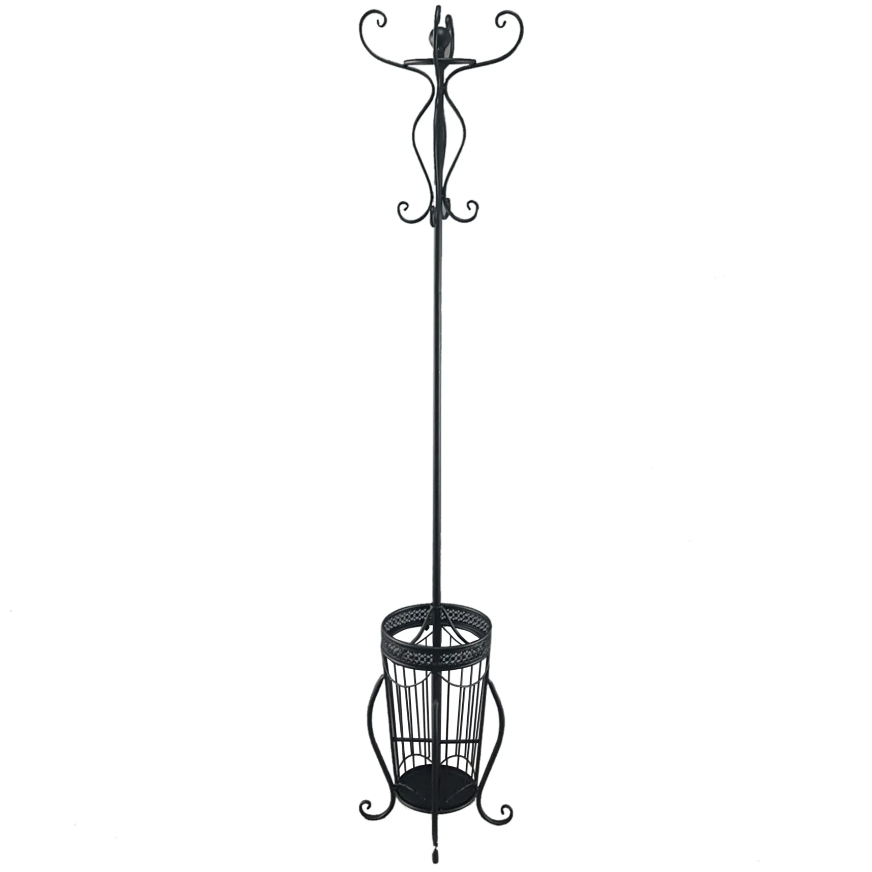Black Metal Coat Rack, Kd Good Quality