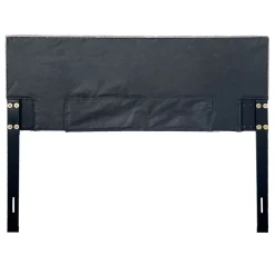Brian Cement Grey Headboard, Queen Less Expensive