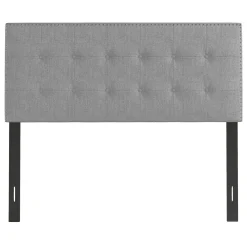 Brian Grey Tufted Headboard, Queen Bargain Sale