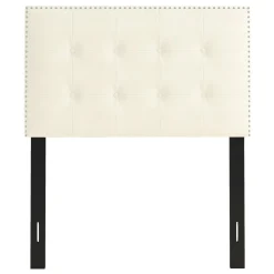Brian Oyster Tufted Headboard, Twin Discount Online