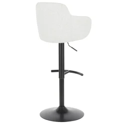 Bryce Adjustable Barstool, Light Grey Opening Sales