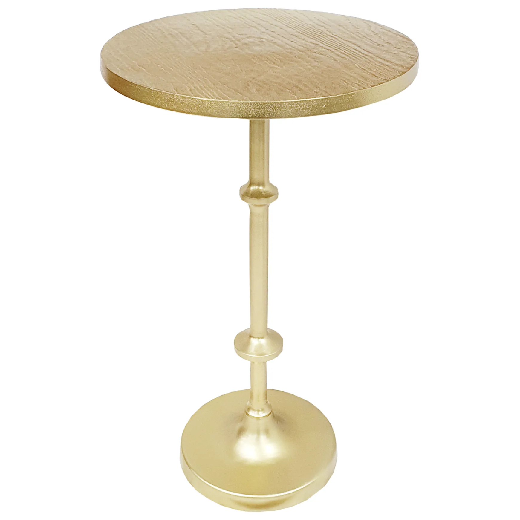 Calvin Gold Metal Accent Table, 22 Opening Sales