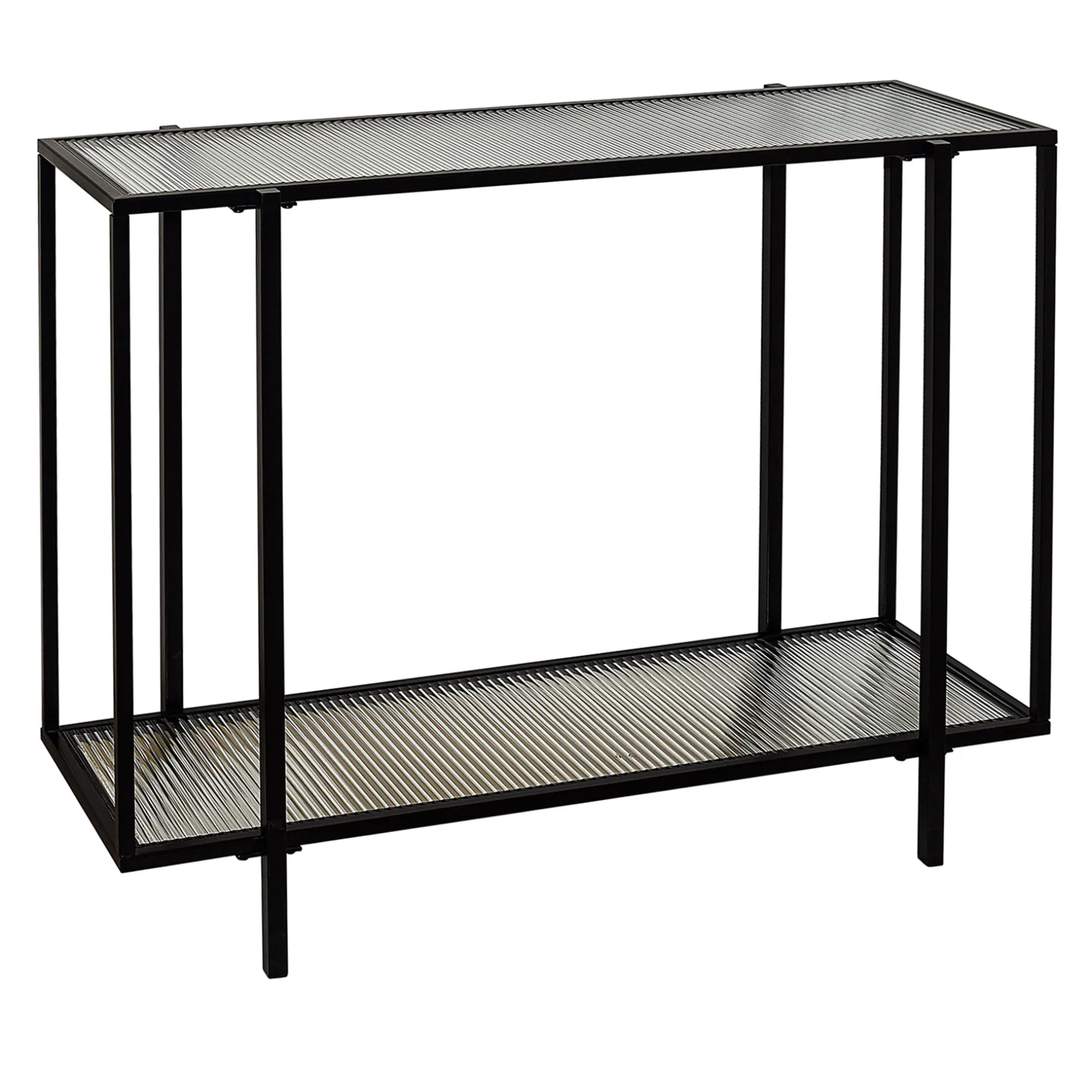 Cooper Metal Console Table Black Outlet