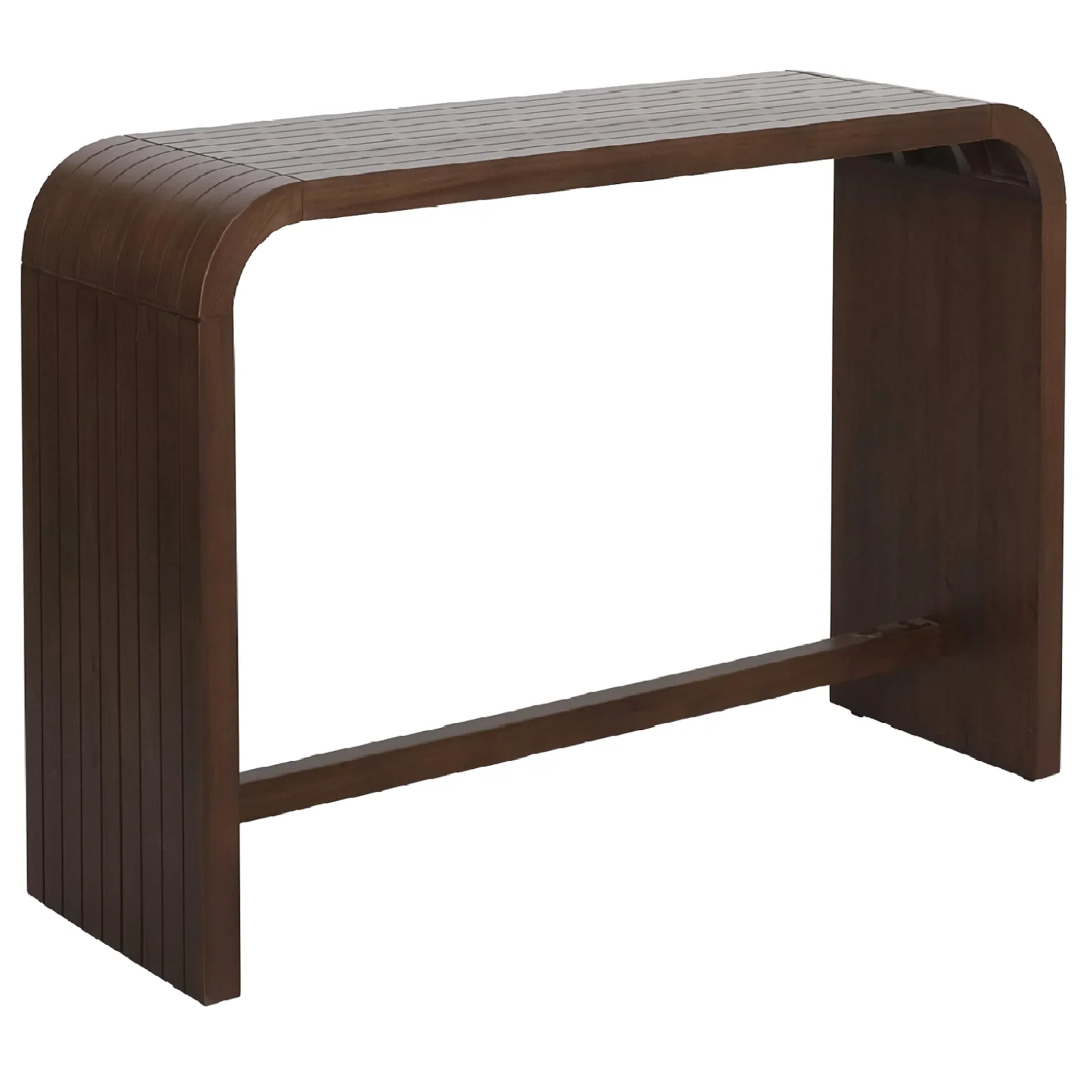 Cora Curved Wood Console Table Exquisite Gifts