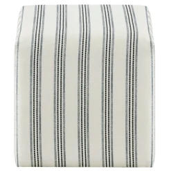 Cottage Thin Striped Ottoman Promotion