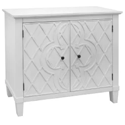 Coventry White Cross Cabinet Bargain Sale