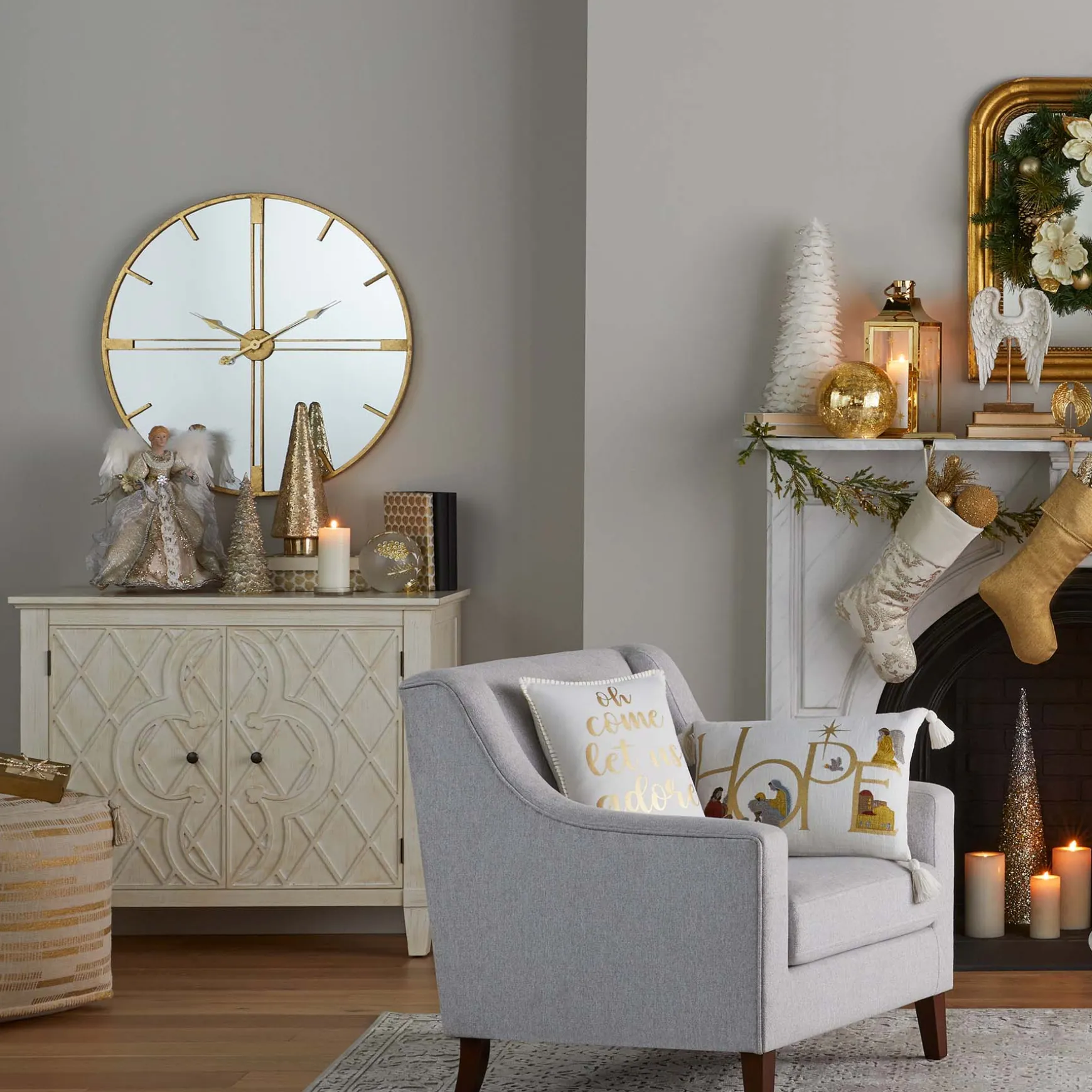 Coventry White Cross Cabinet Bargain Sale