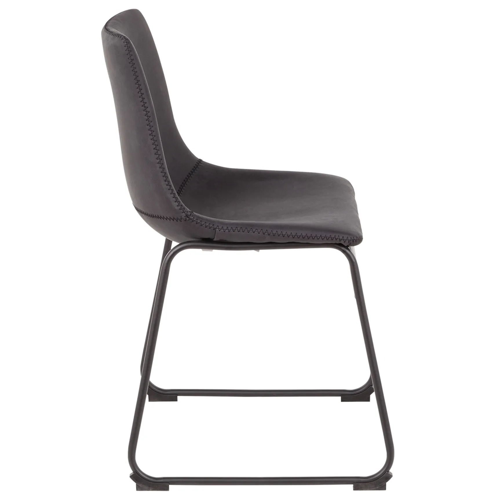 Drake Modern Industrial Dining Chair, Grey Discount Online