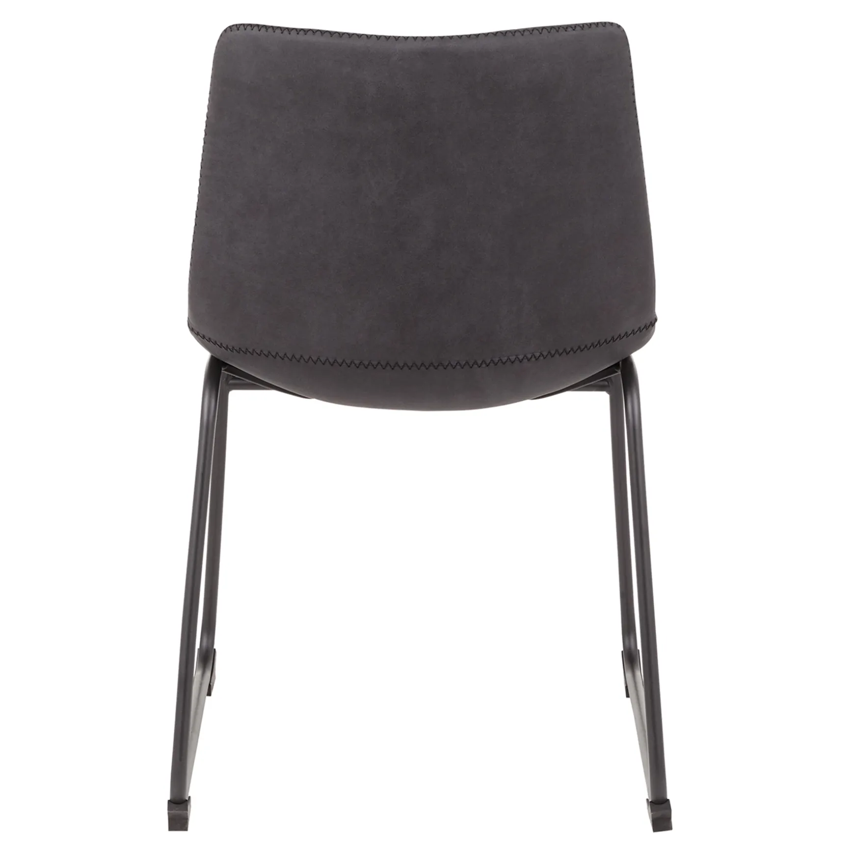 Drake Modern Industrial Dining Chair, Grey Discount Online