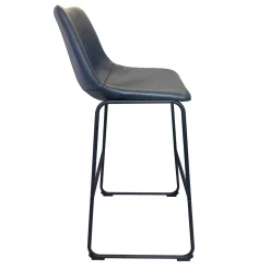 Drake Navy Blue Barstool, Kd Clearance