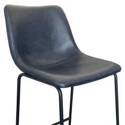 Drake Navy Blue Barstool, Kd Clearance
