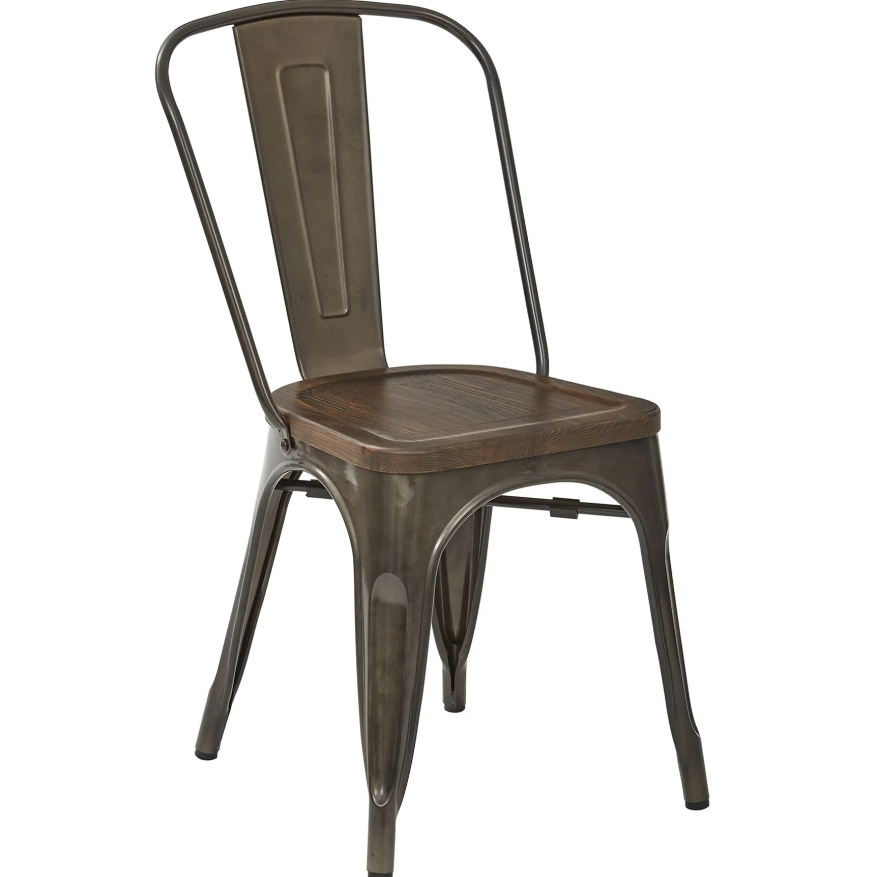 Dublin Metal & Ash Wood Dining Chair Cheaper