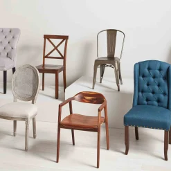 Dublin Metal & Ash Wood Dining Chair Cheaper