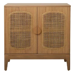 Found & Fable Lena Rattan Cabinet Opening Sales