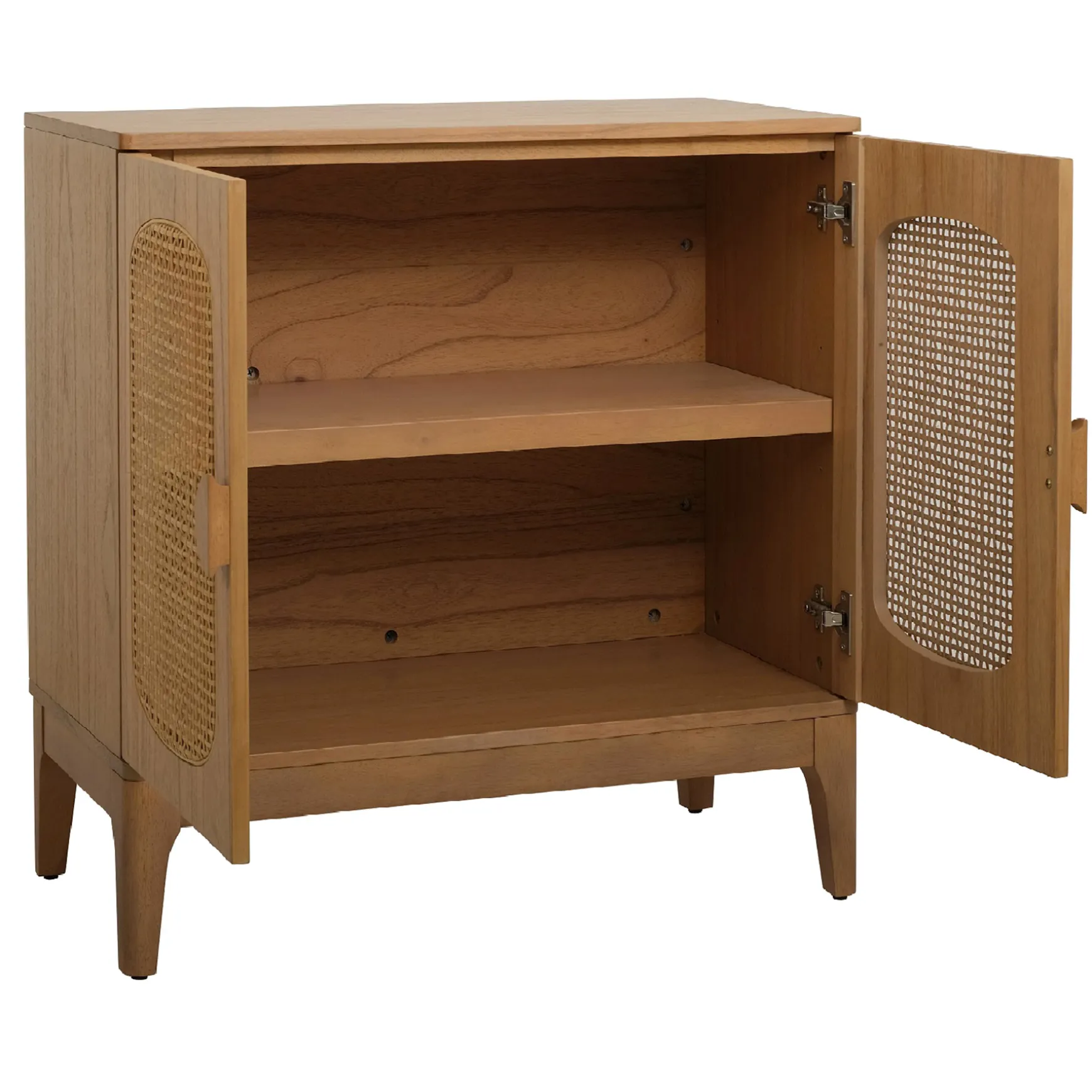 Found & Fable Lena Rattan Cabinet Opening Sales