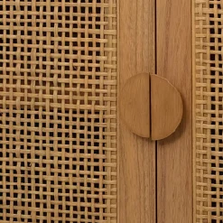 Found & Fable Lena Rattan Cabinet Opening Sales