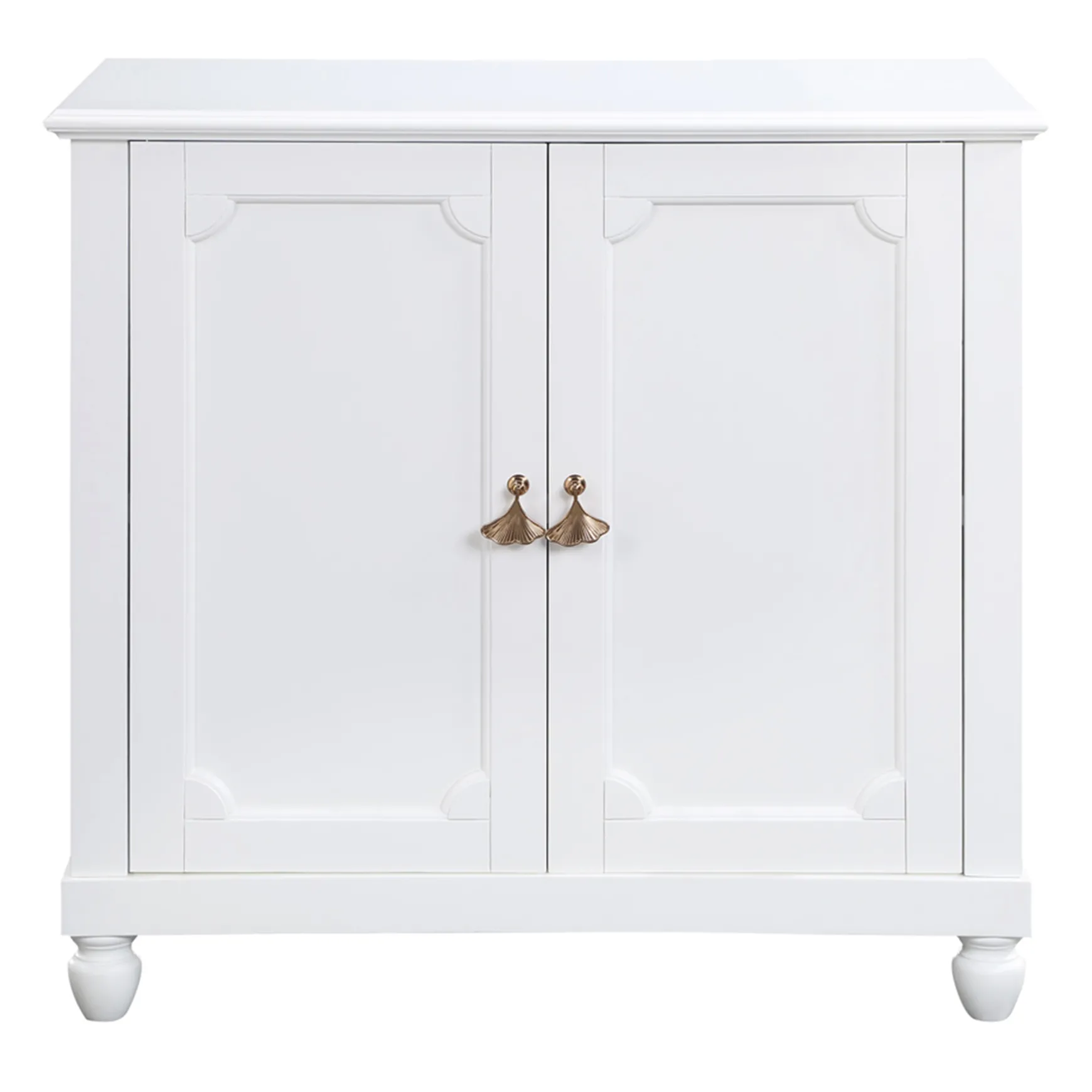 Grace Mitchell Asbury White 2-Door Cabinet Premium