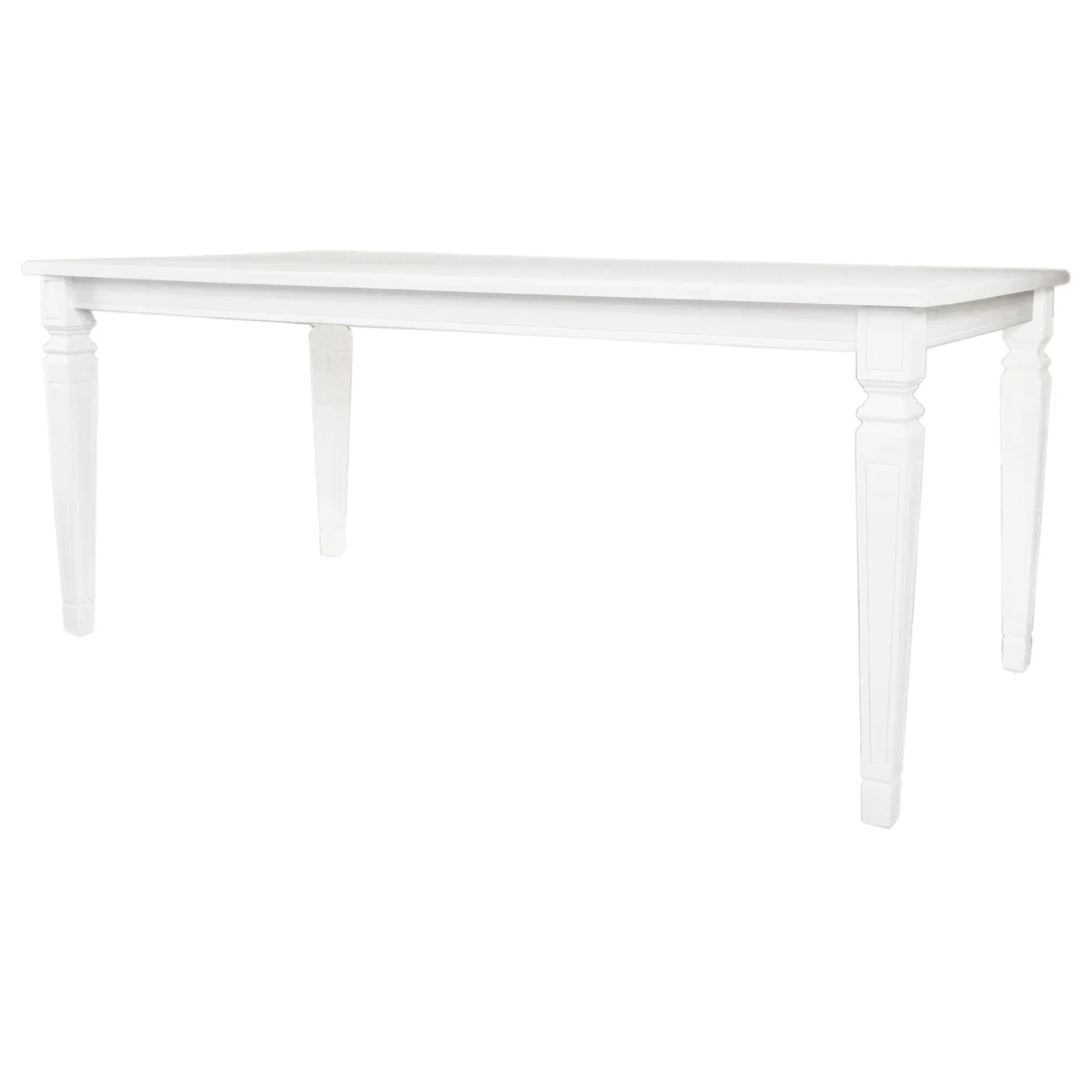 Grace Mitchell Cortana White Wooden Dining Table Promotion