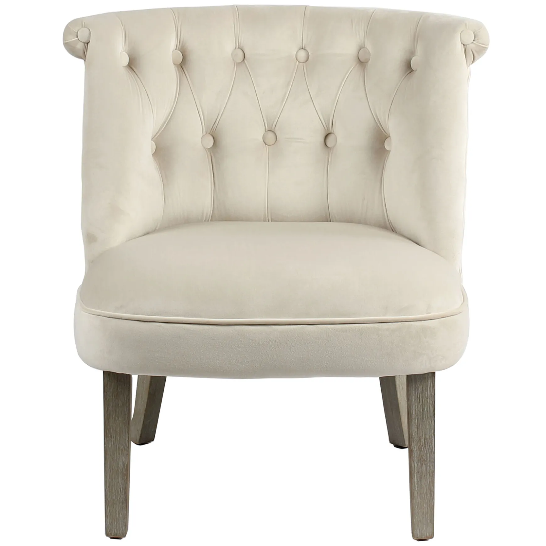 Grace Mitchell Roxanne Ivory Accent Chair Featured