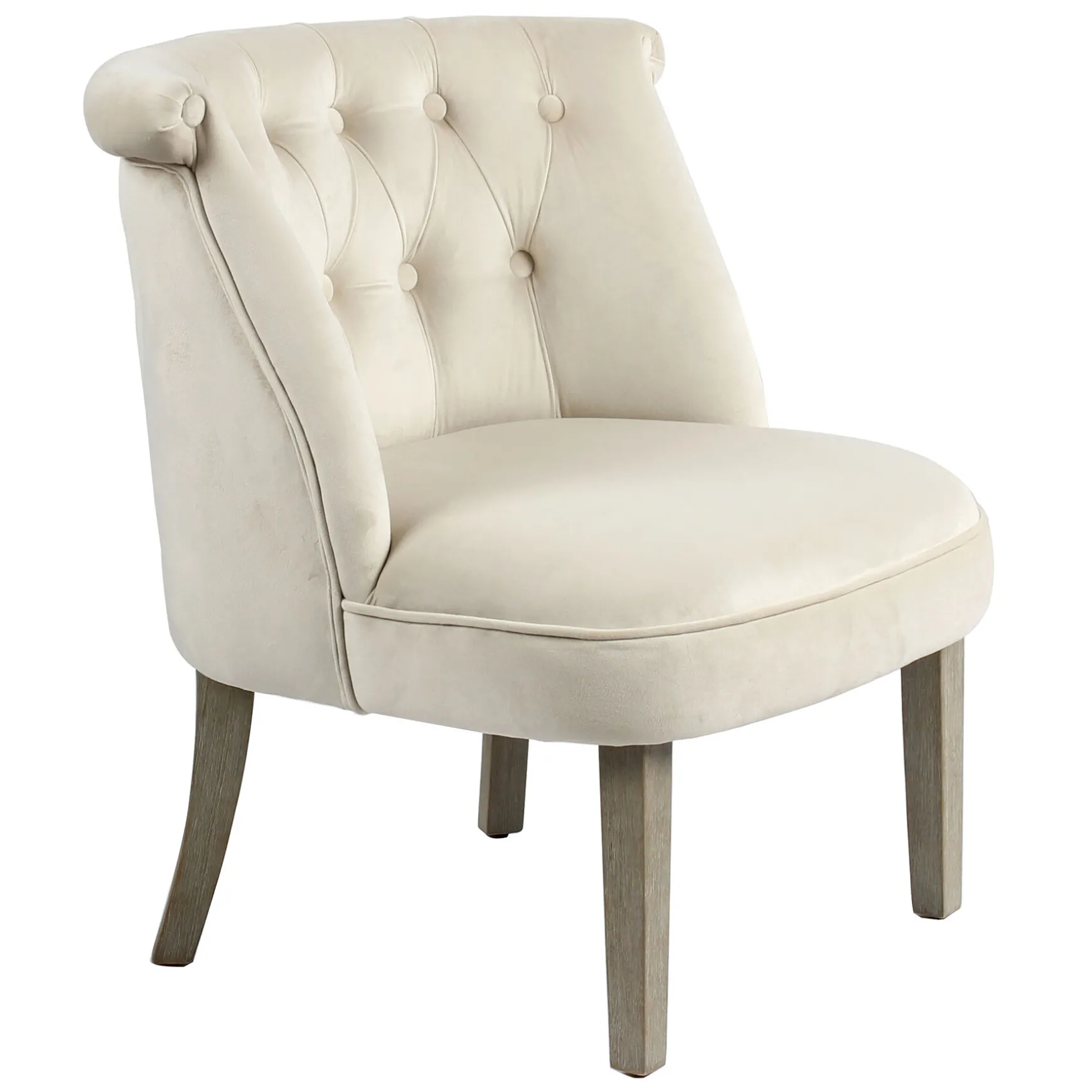 Grace Mitchell Roxanne Ivory Accent Chair Featured