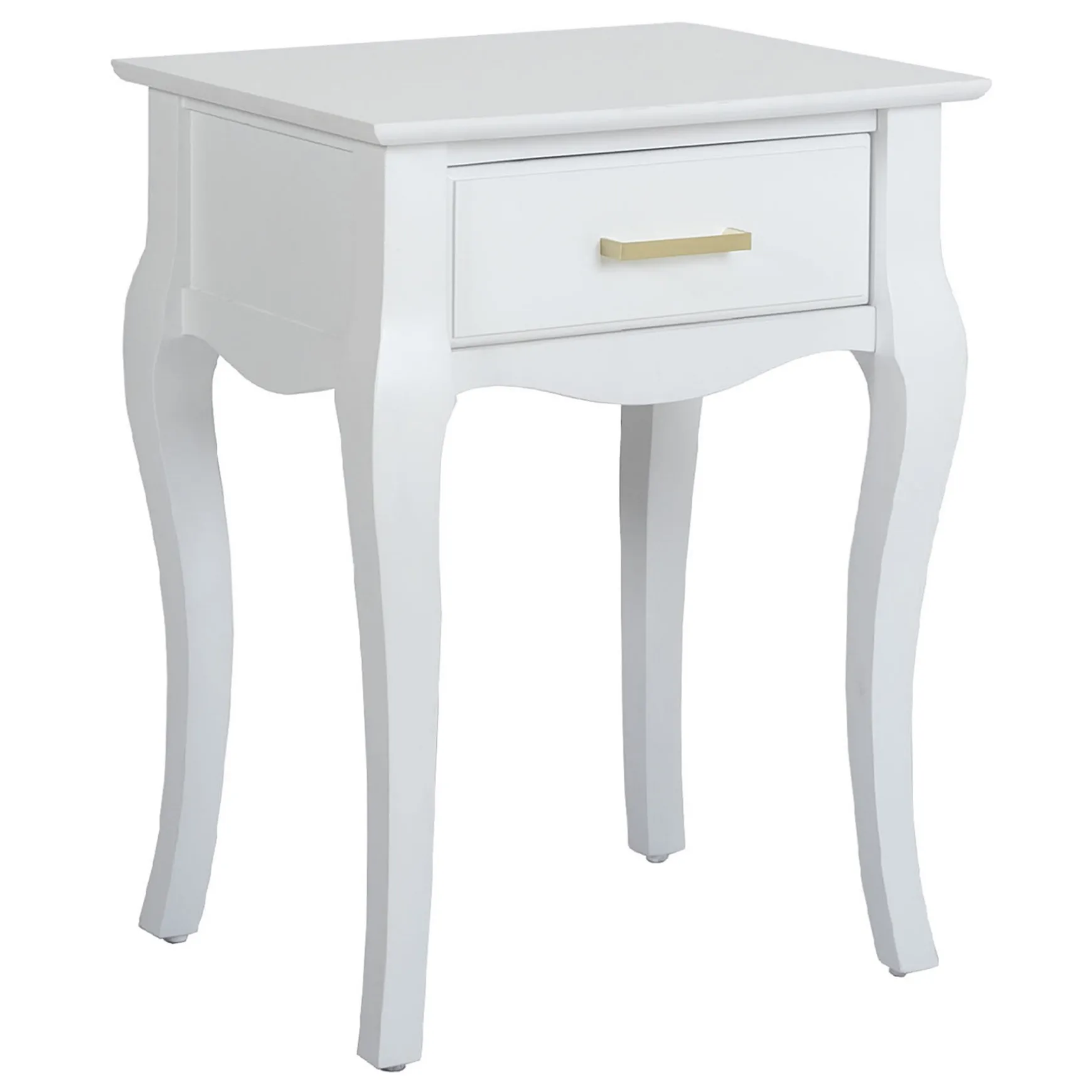 Grace Mitchell Scarlett White End Table Good Quality