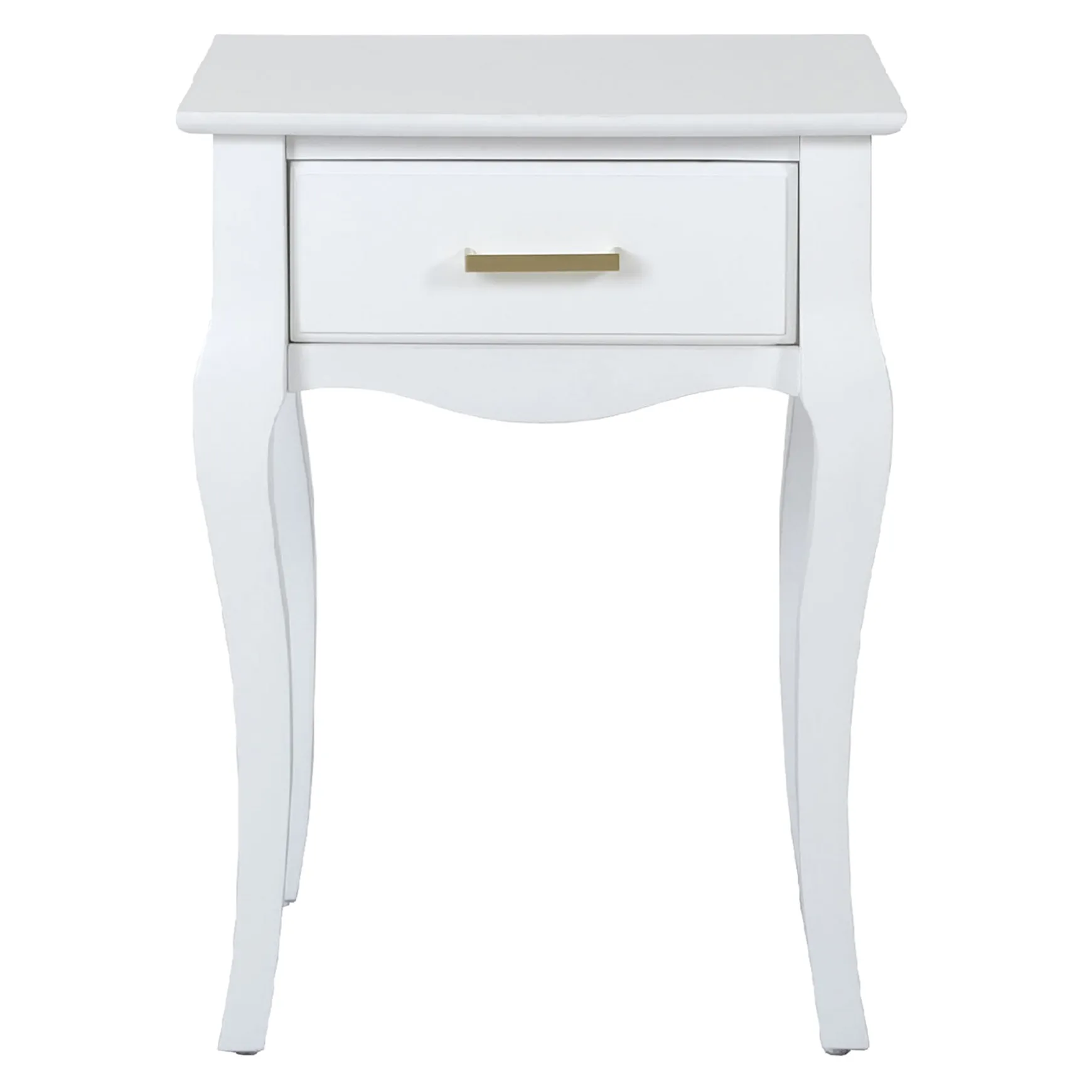 Grace Mitchell Scarlett White End Table Good Quality