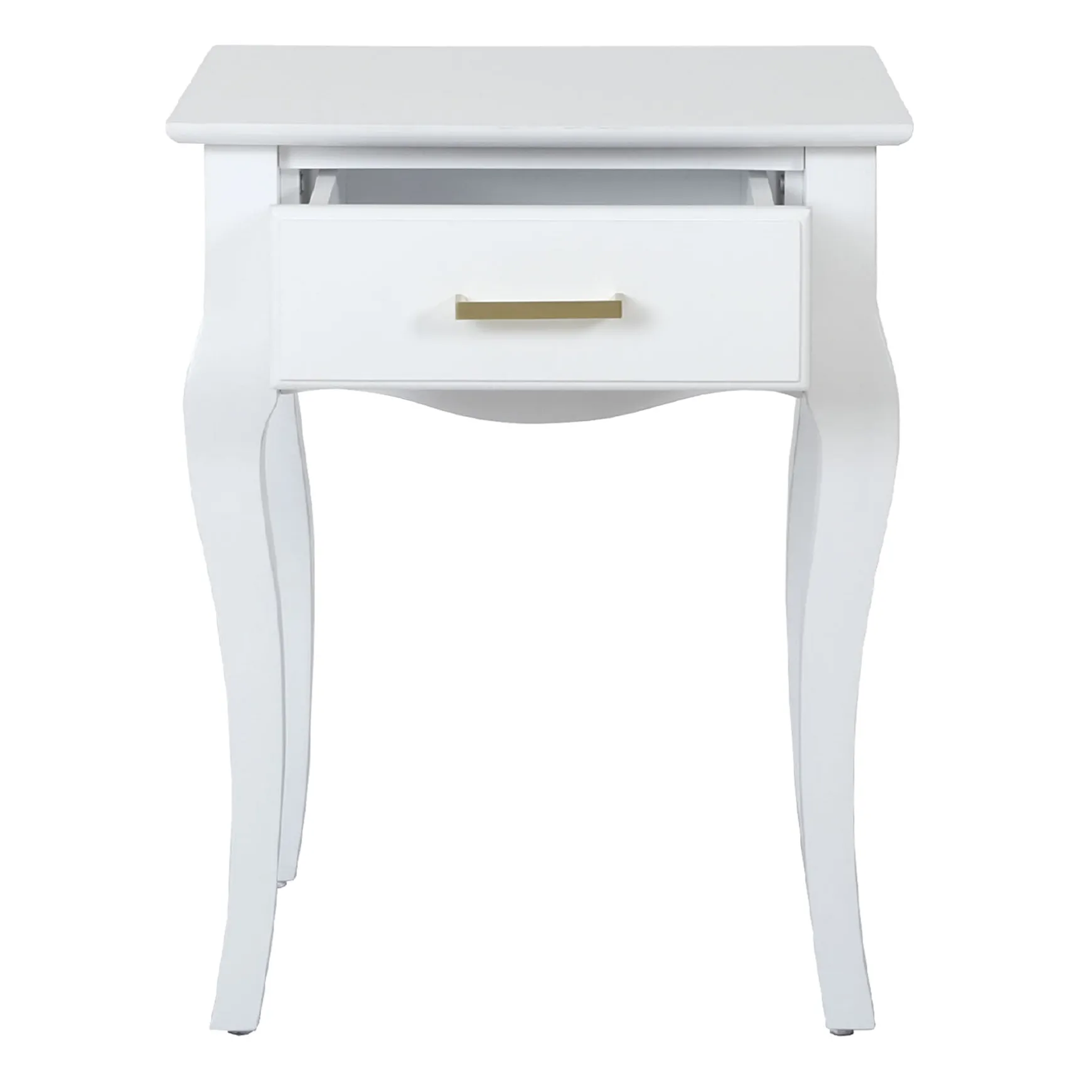 Grace Mitchell Scarlett White End Table Good Quality