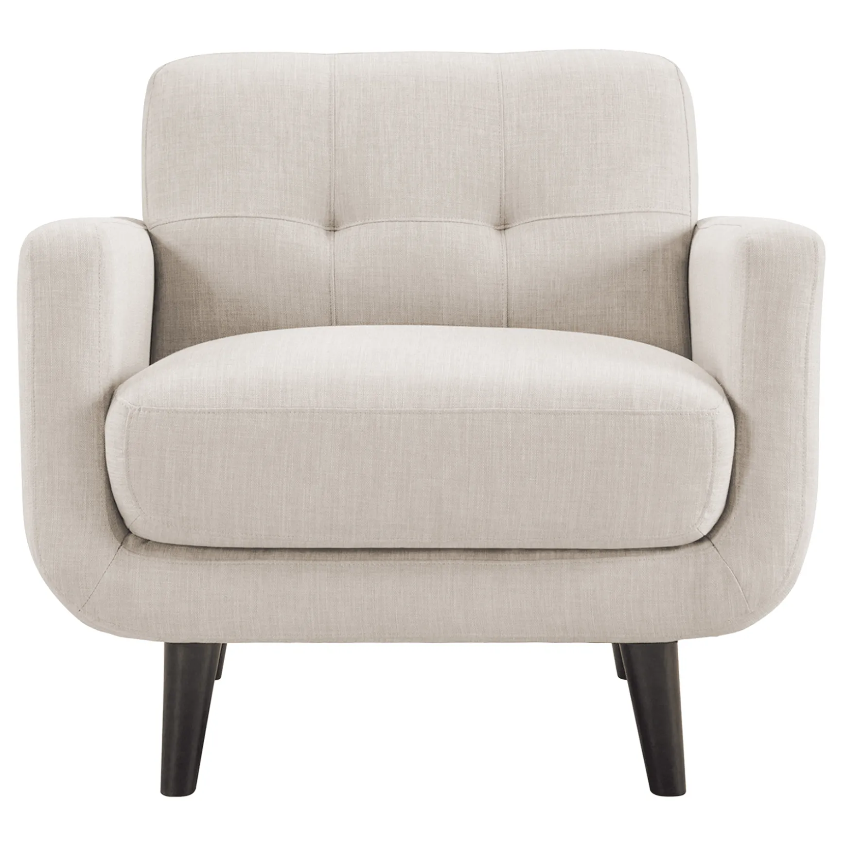 Hadley Tufted Back Accent Chair, Taupe Opening Sales