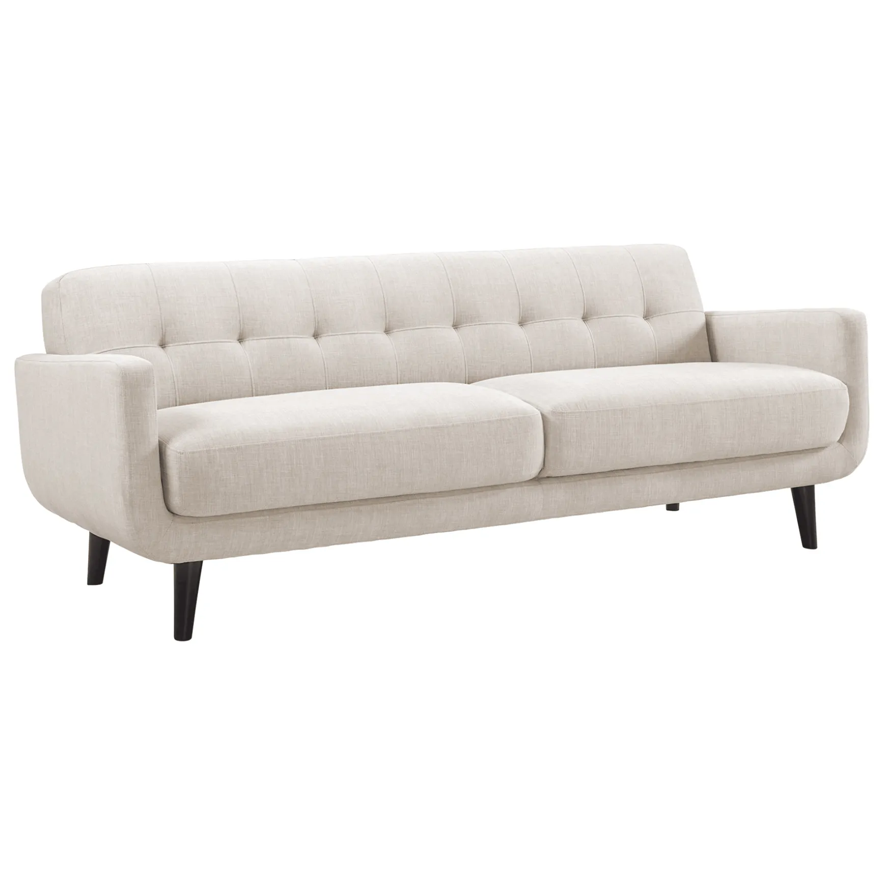 Hadley Tufted Back Sofa, Taupe Opening Sales