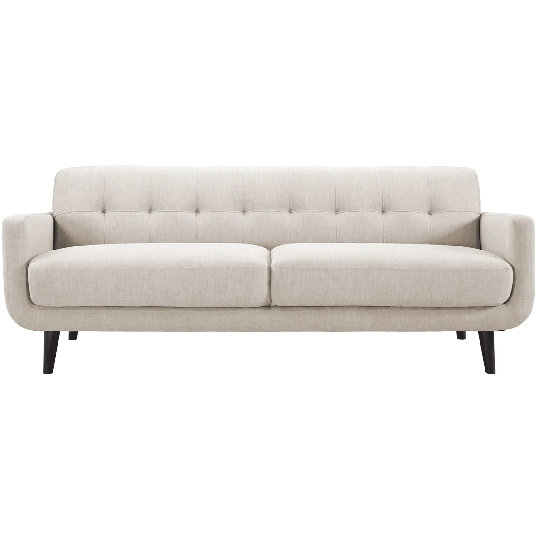 Hadley Tufted Back Sofa, Taupe Opening Sales