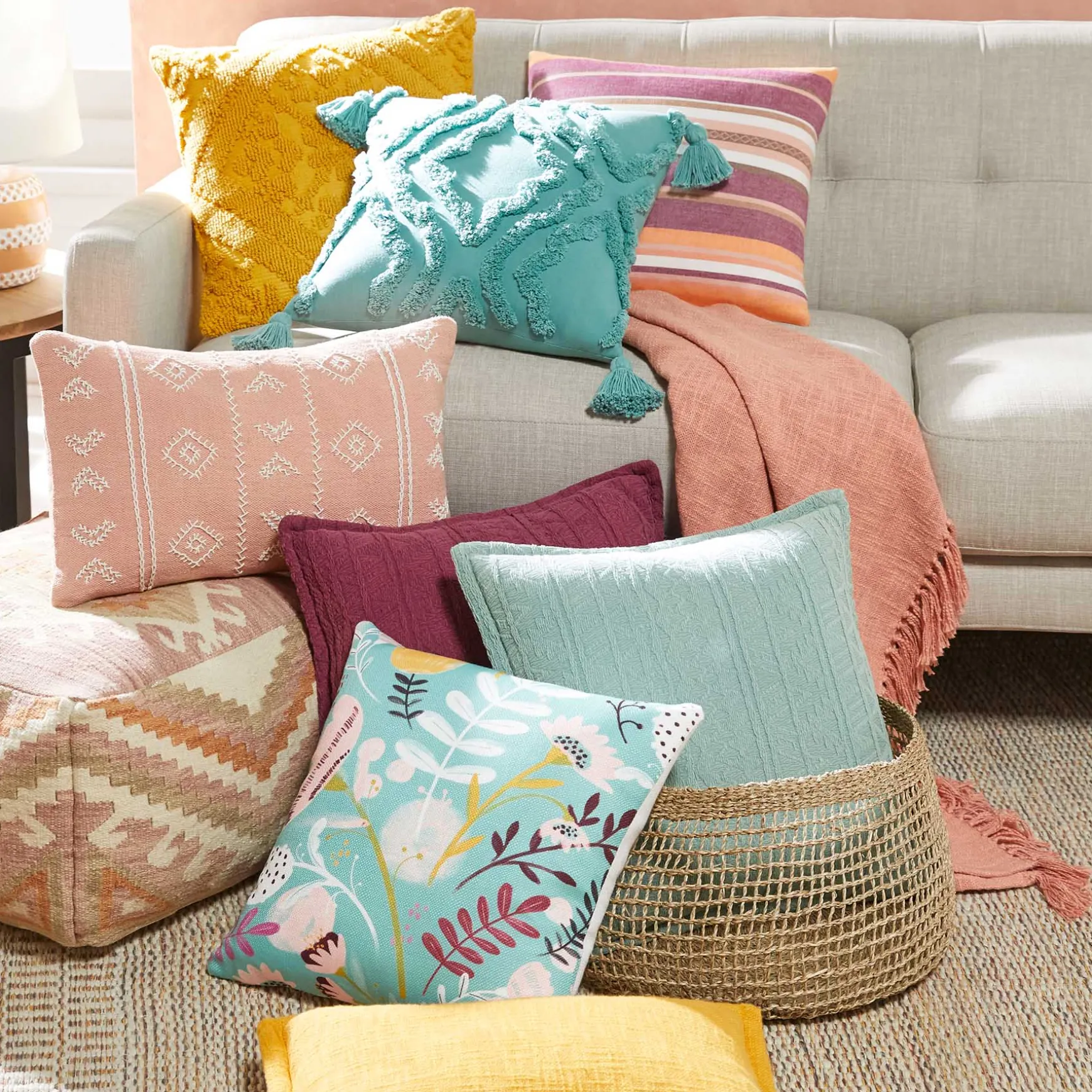 Hadley Tufted Back Sofa, Taupe Opening Sales