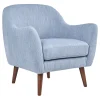 Honeybloom Braxton Blue Arm Chair Good Quality