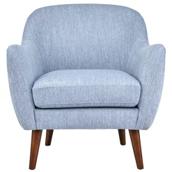 Honeybloom Braxton Blue Arm Chair Good Quality