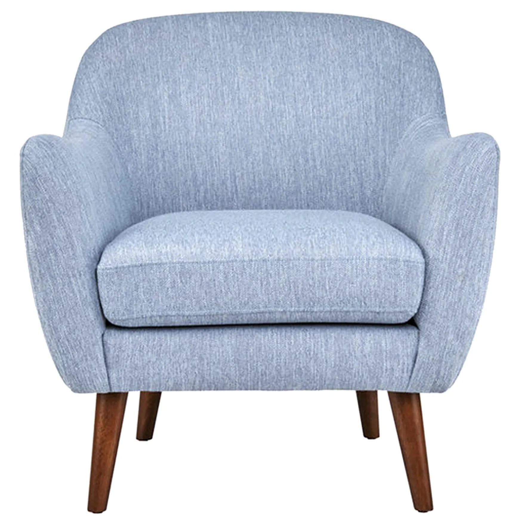 Honeybloom Braxton Blue Arm Chair Good Quality