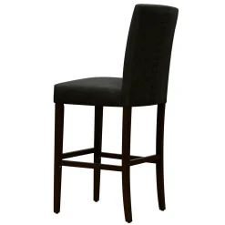 Honeybloom Brown Baseball Stitch Barstool Low Price