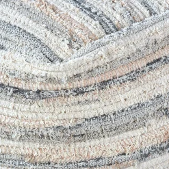 Honeybloom Grey & Cream Pouf Opening Sales