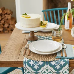 Honeybloom Massena Natural Wood Dining Bench, 60 Cheaper