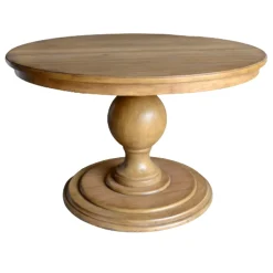 Honeybloom Penelope Wooden Dining Tabletop-Base Sold Separately, 48 Opening Sales