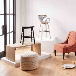 Honeybloom Whitley Swivel Barstool Opening Sales