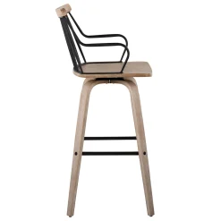 Honeybloom Whitley Swivel Barstool Opening Sales