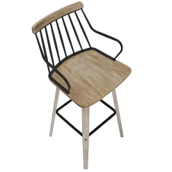 Honeybloom Whitley Swivel Barstool Opening Sales